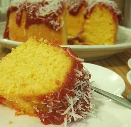 bolo caipira de milho