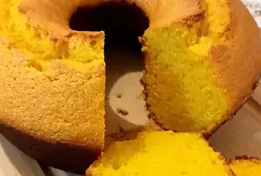 bolo de cenoura simples