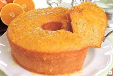 bolo de laranja sem leite e sem farinha feito no liquidificador