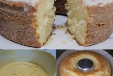 bolo de leite em pó delicia