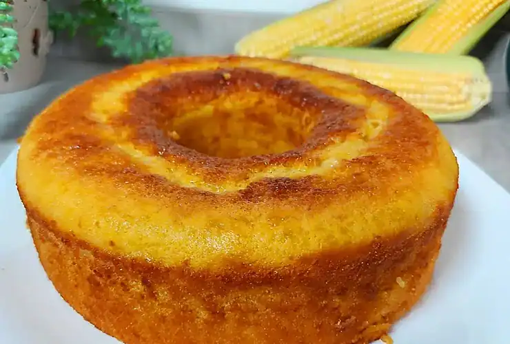 bolo de milho 5 copos muito fácil