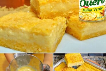 bolo de milho delicioso