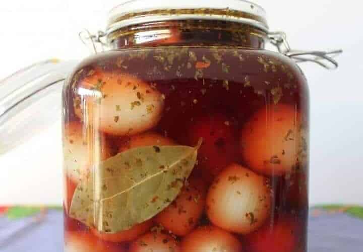 cebolinha em conserva