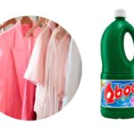 como usar agua sanitária em roupa colorida