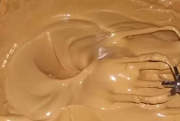 creme de café com chocolate e canela