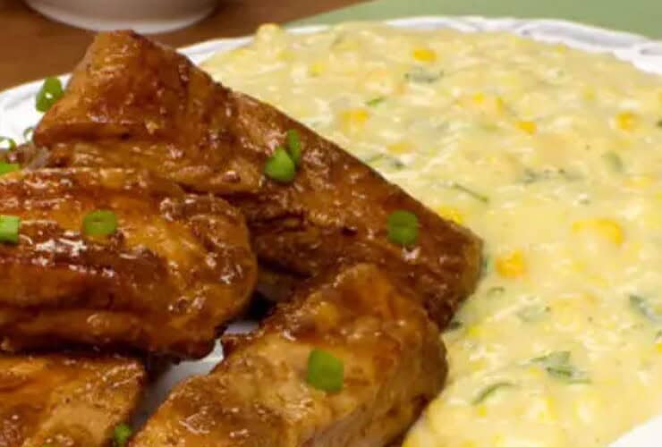 creme de milho simples e cremoso