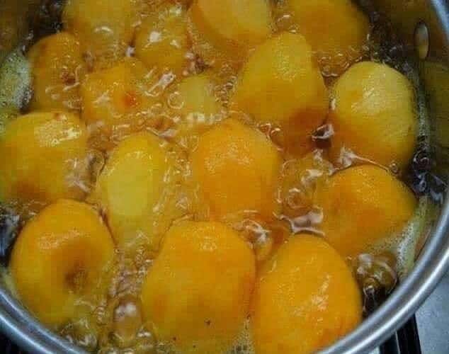 doce de pÊssego
