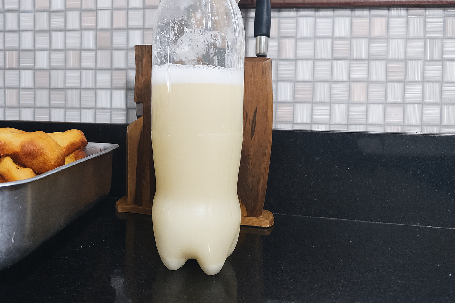Fermento de batatinha caseiro sem trigo para pães e bolos fofinhos