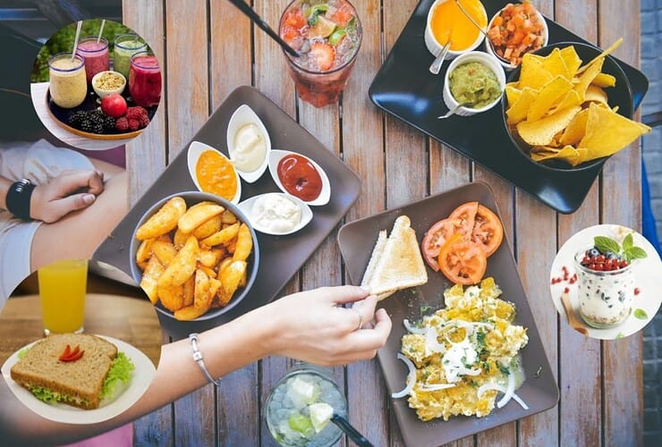 ideias de lanches para a noite