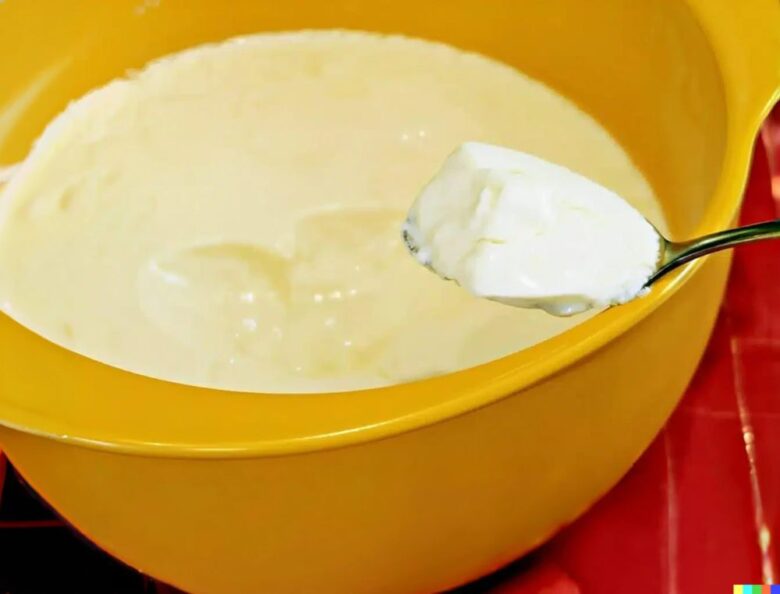 iogurte natural com 2 ingredientes sem corantes e conservantes