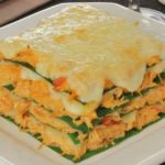 lasanha de frango com couve saudável e deliciosa