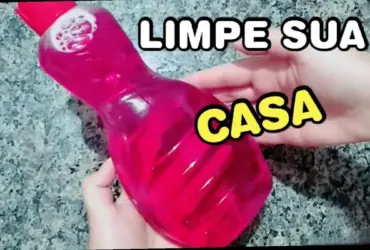limpador perfumado caseiro