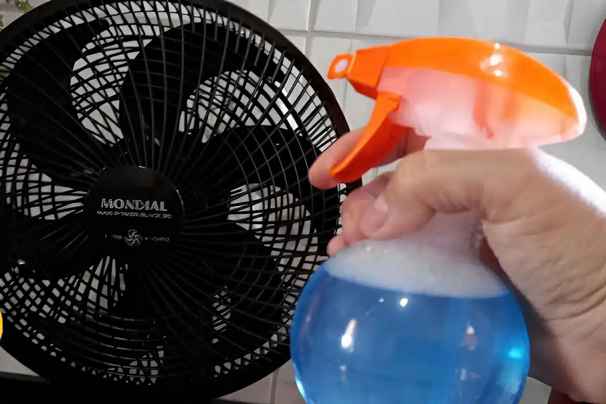 Receita fácil para limpar e higienizar ventilador em casa