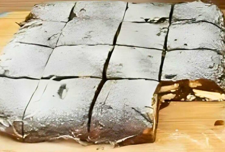 palha italiana fácil com massa de biscoito