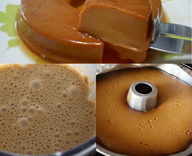 pudim de doce de leite