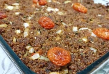 quibe de forno recheado