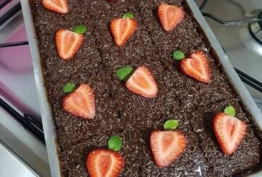 receita de bolo de nescau