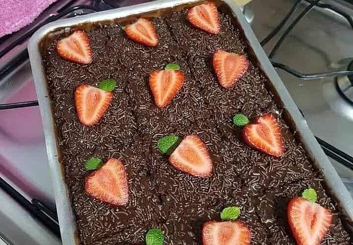 receita de bolo de nescau