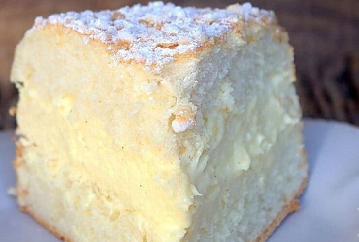 receita de torta nuvem (torta neve)