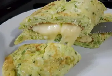 rocambole de abobrinha