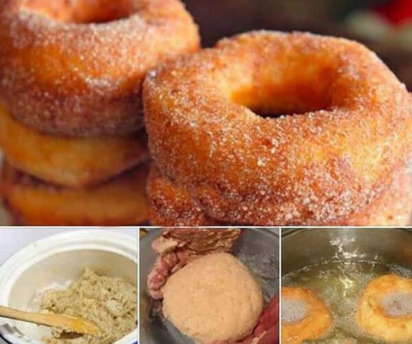 rosquinha frita