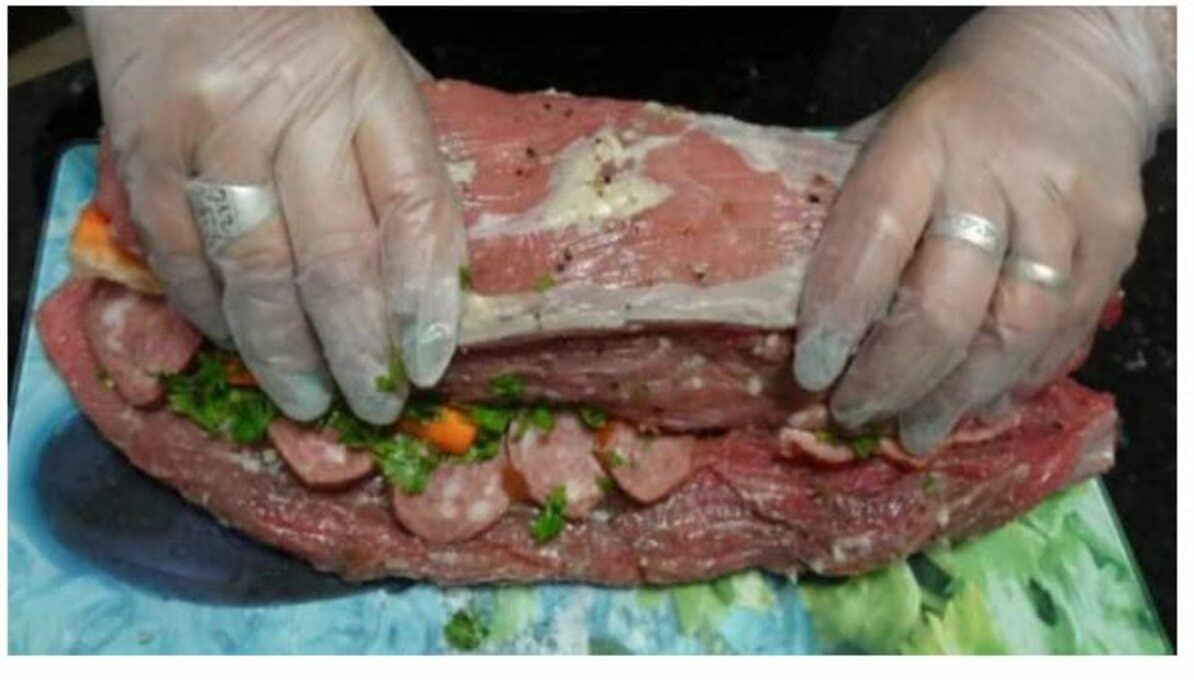 Aprenda como rechear carne surpreender em um dia especial!