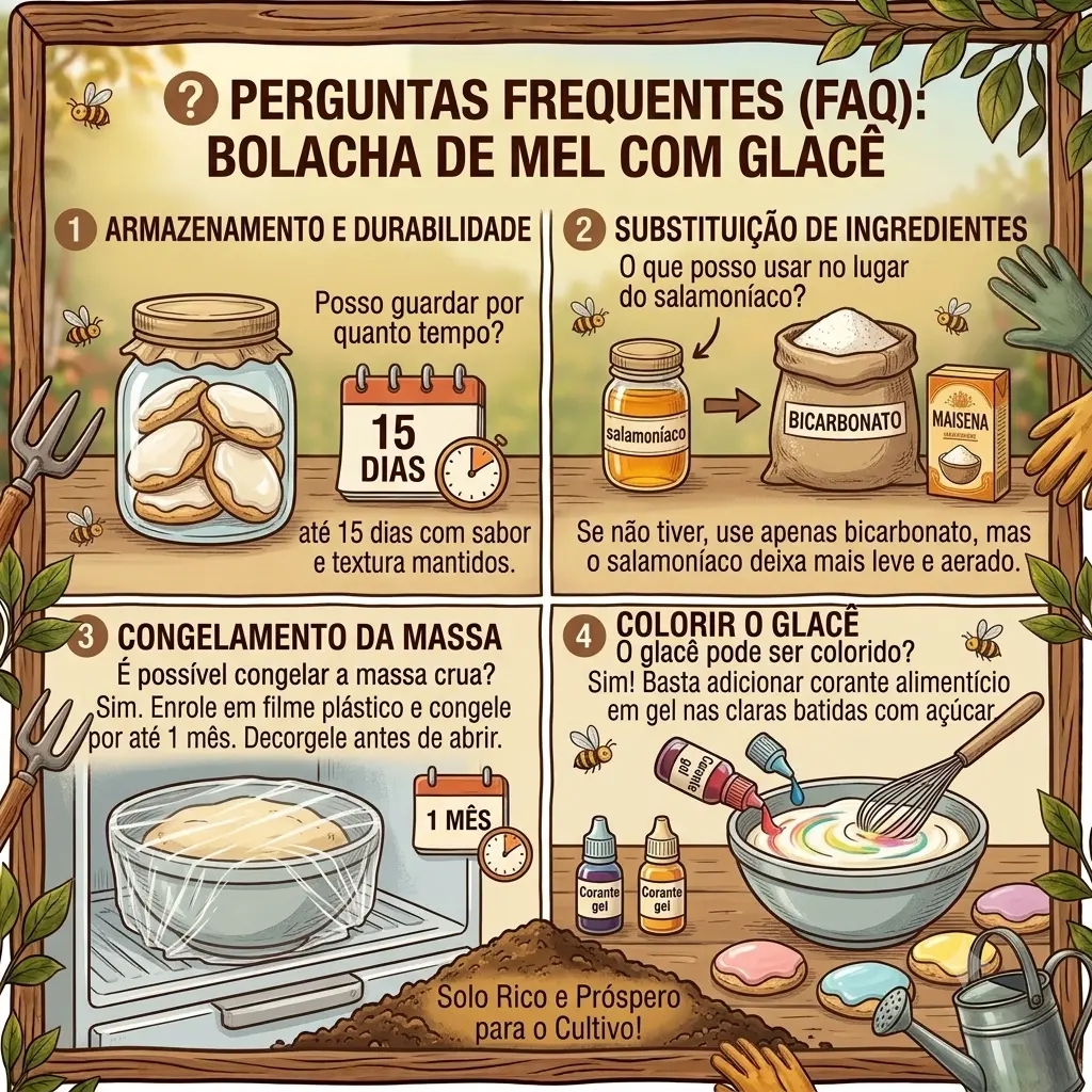 Perguntas Frequentes da bolacha de glace