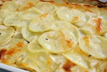 batata ao creme deliciosa