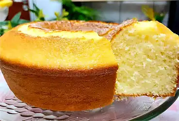 Bolo simples da vovó um bolo de trigo bem gostoso