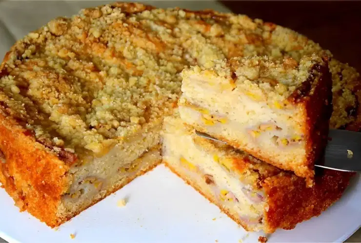 cuca de banana – créditos canal receitas de pai