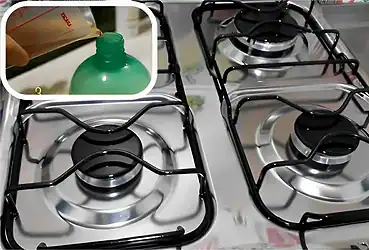 misturinha caseira para limpar fogão