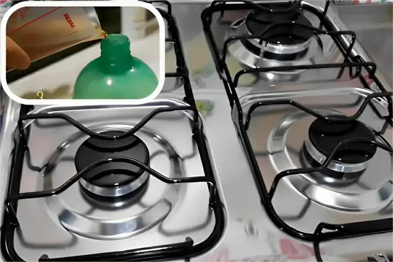 misturinha caseira para limpar fogão