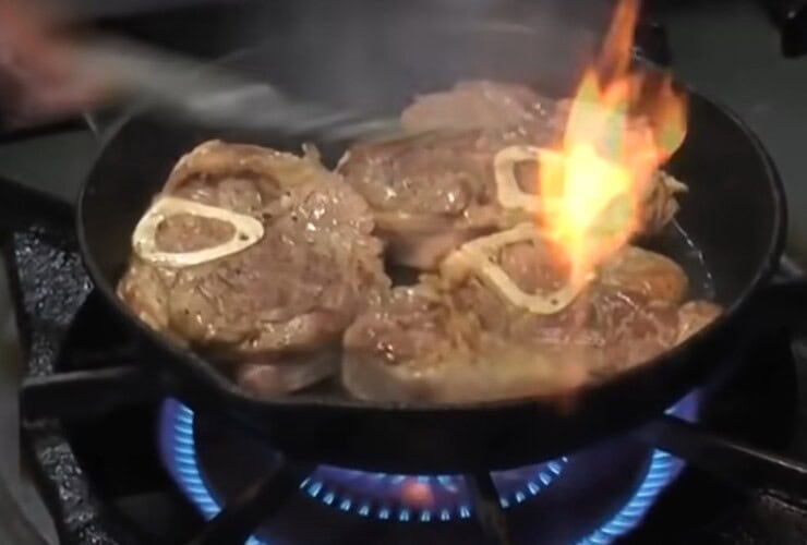 Ossobuco solta do osso e fica muito delicioso