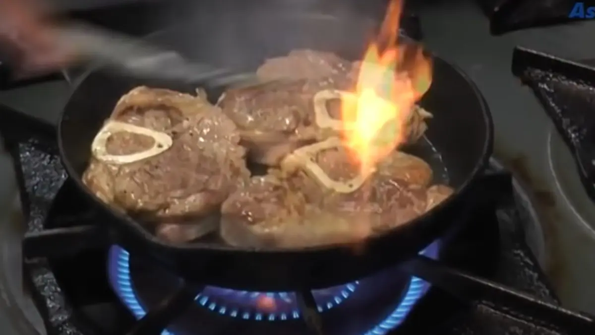Ossobuco solta do osso e fica muito delicioso
