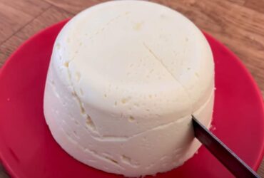 Queijo caseiro ingredientes que você tem em casa