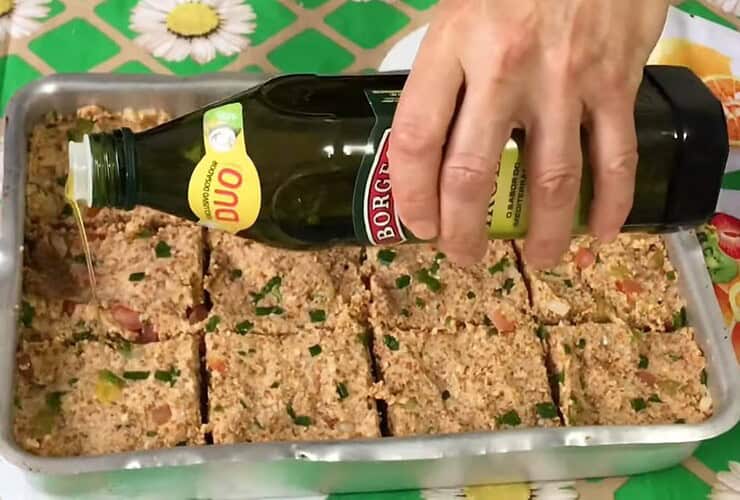 Quibe vegetariano assado no forno toda a família vai adorar