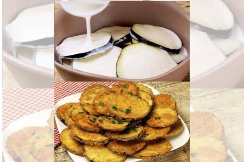receita de berinjela à milanesa fácil e deliciosa
