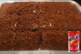 Bolo de Chocolate: Cobertura Cremosa de Leite Condensado