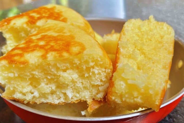 receita de pão de frigideira fofinho e saudável