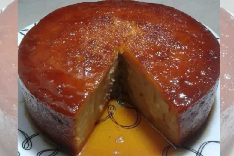 Pudim de Pão Caseiro com Doce de Corte Caipira: uma sobremesa divina e fácil de fazer