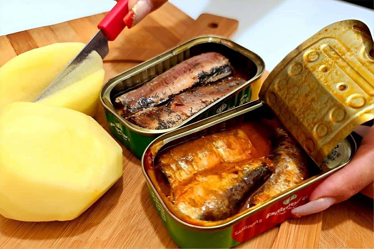 receita de sardinha com batata vai te surpreender pelo sabor e praticidade