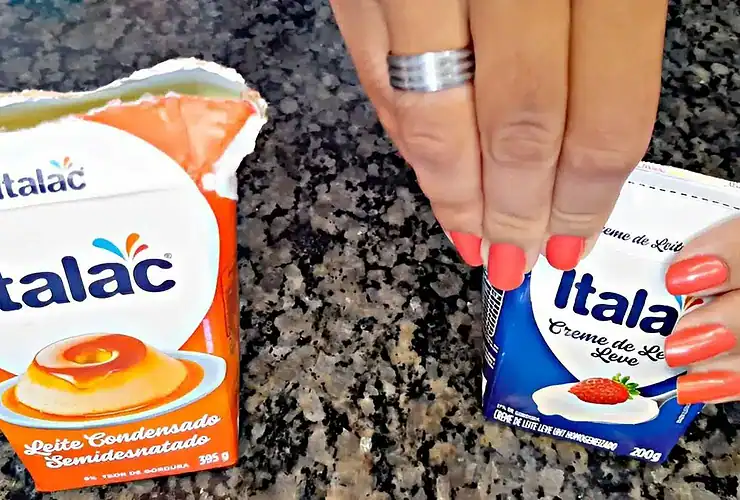 sobremesa de leite condensado com creme de leite