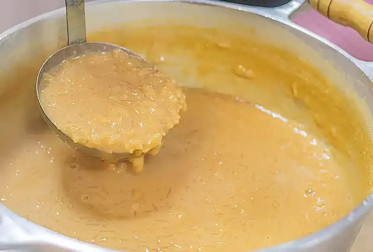arroz doce caramelado