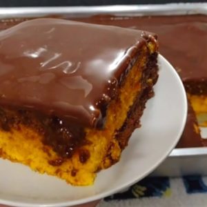Receita de bolo de cenoura