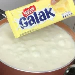 canjica com chocolate