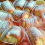 canudinho recheado com creme de limão
