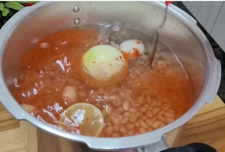 feijao cozido gostoso