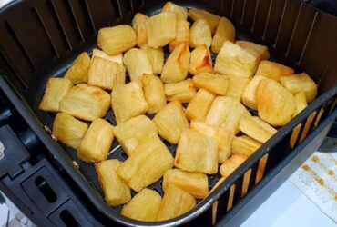 mandioca frita na airfryer