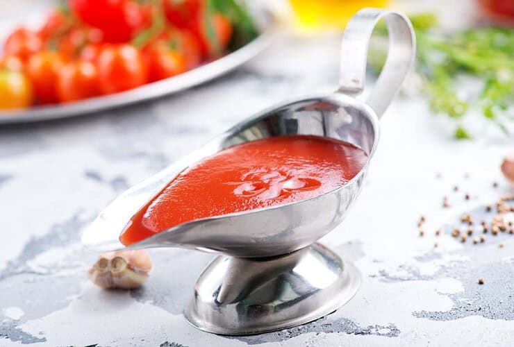 molho de tomate caseiro sem açúcar