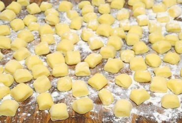 nhoque de batata que derrete na boca